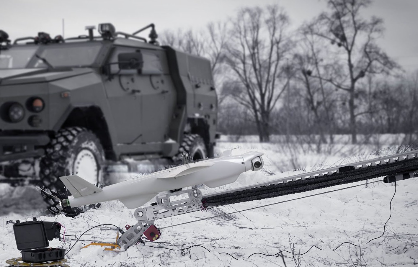 RAM II UAV на демонстрационном снимке